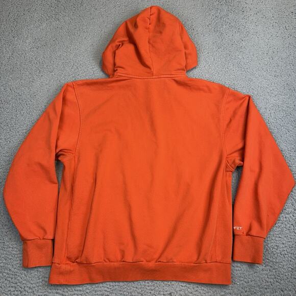 Nike Pullover Hoodie Basketball Standard Issue Orange Zip Pocket CV0864 - Large - Picture 13 of 15
